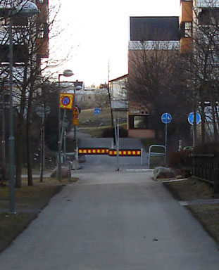 grus och icke-grus i Kista